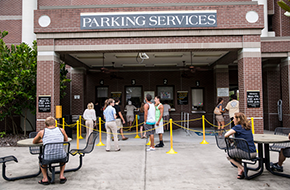 Parking services office