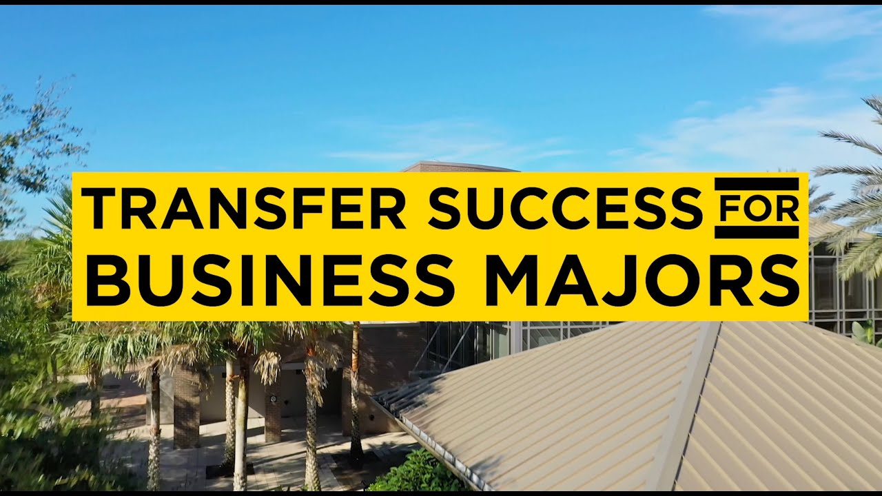 Transfer Success Business Majors