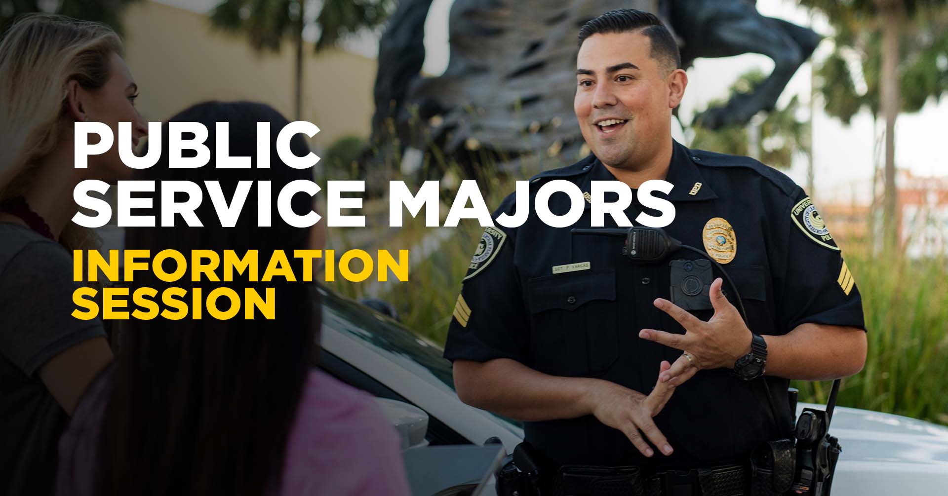 Succesful Exploration of Public  Service Majors Information session generic image