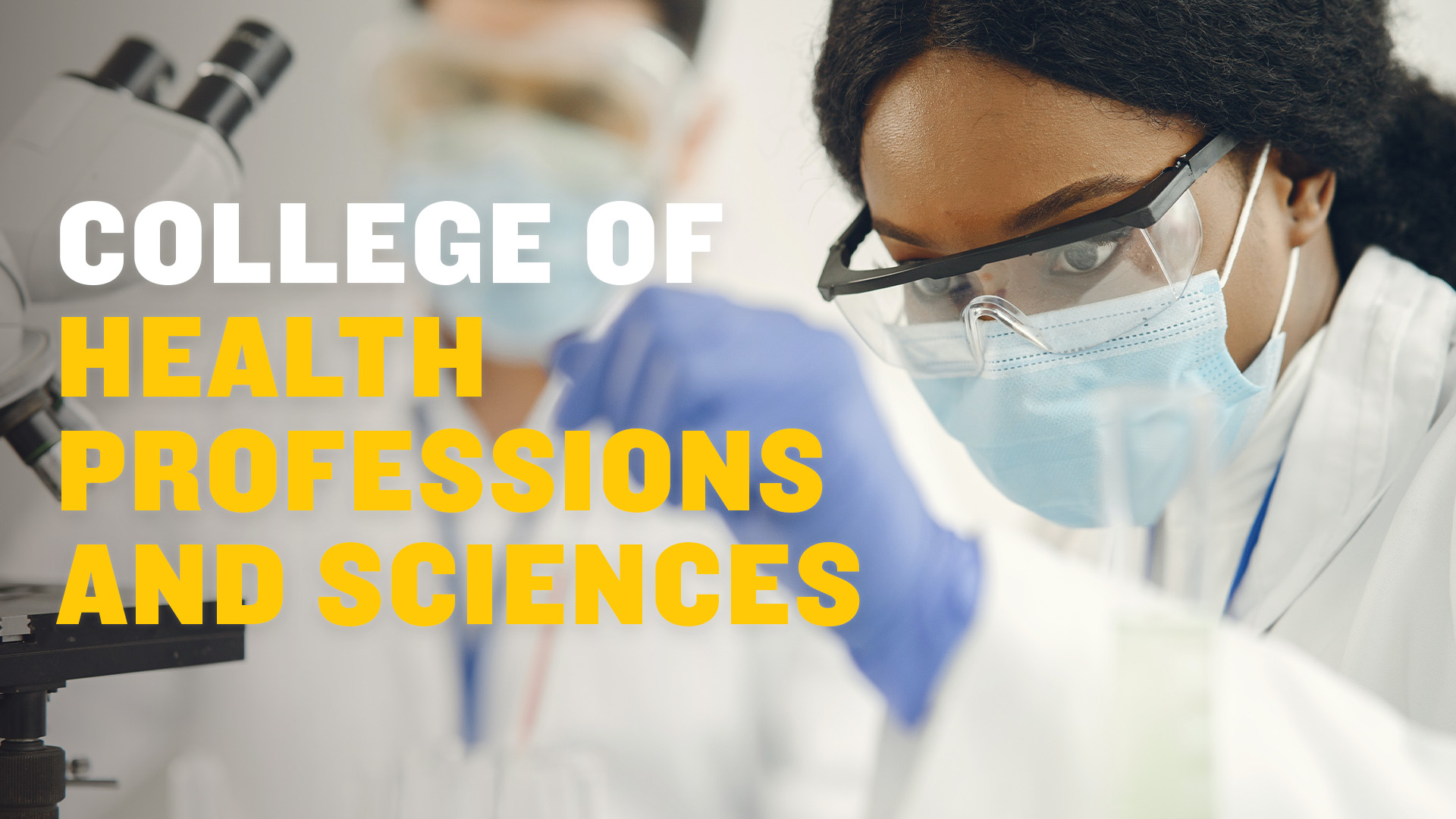 College of Health Professions and Sciences banner